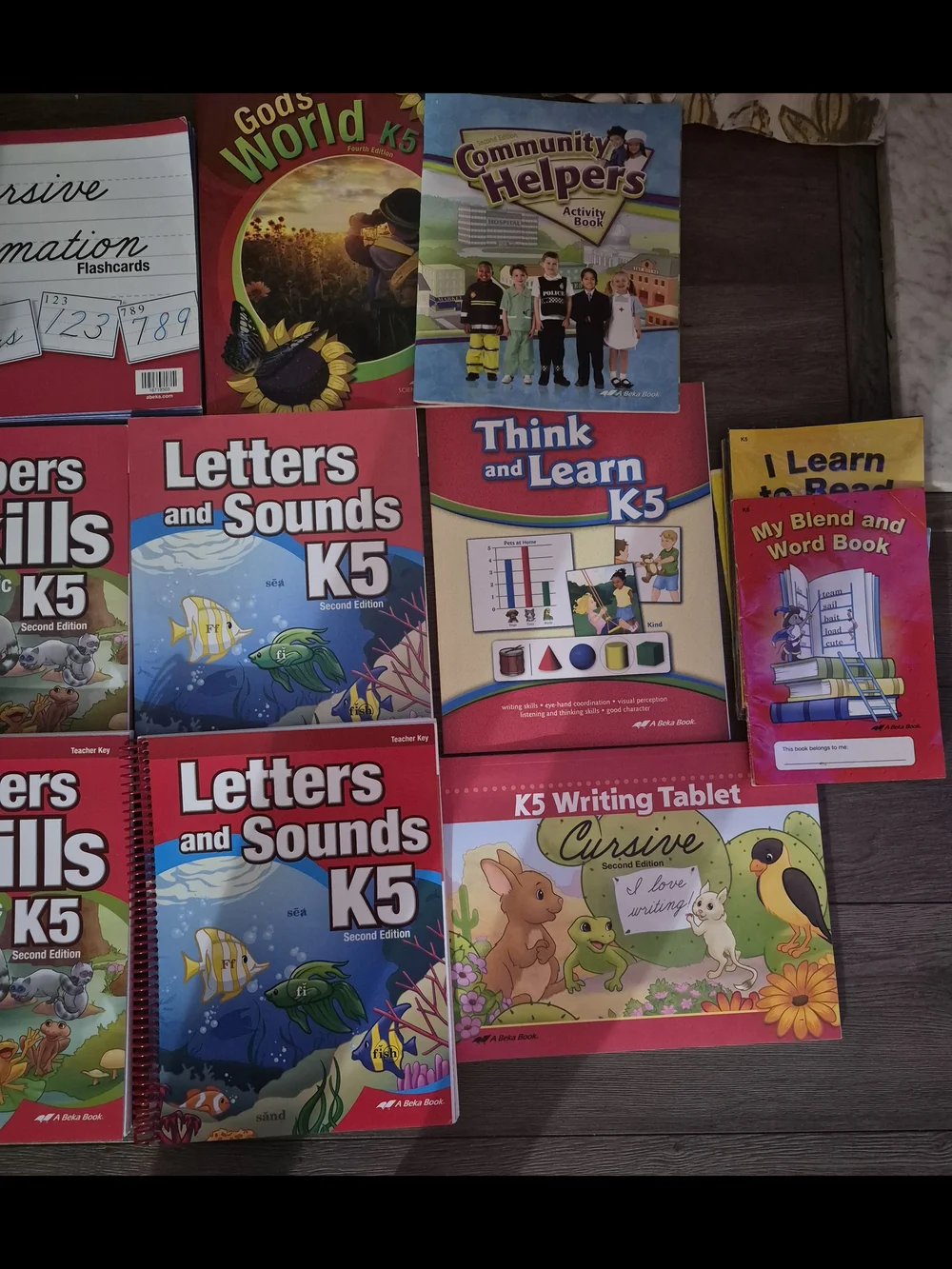 Abeka K5 CURRICULUM Letters and Sounds
